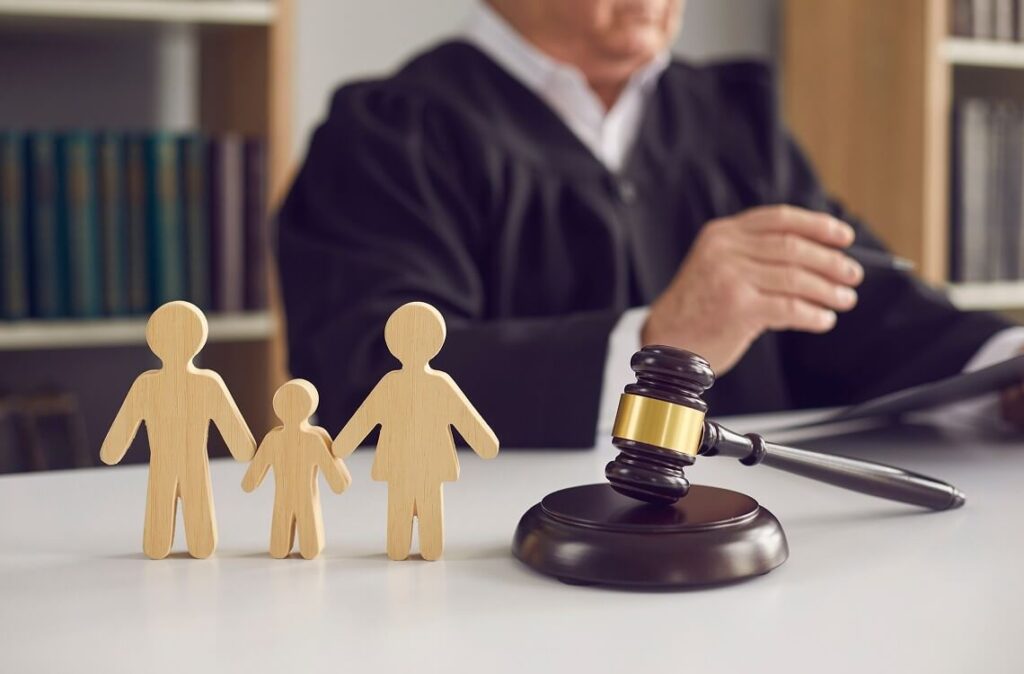 A judge for family custody.